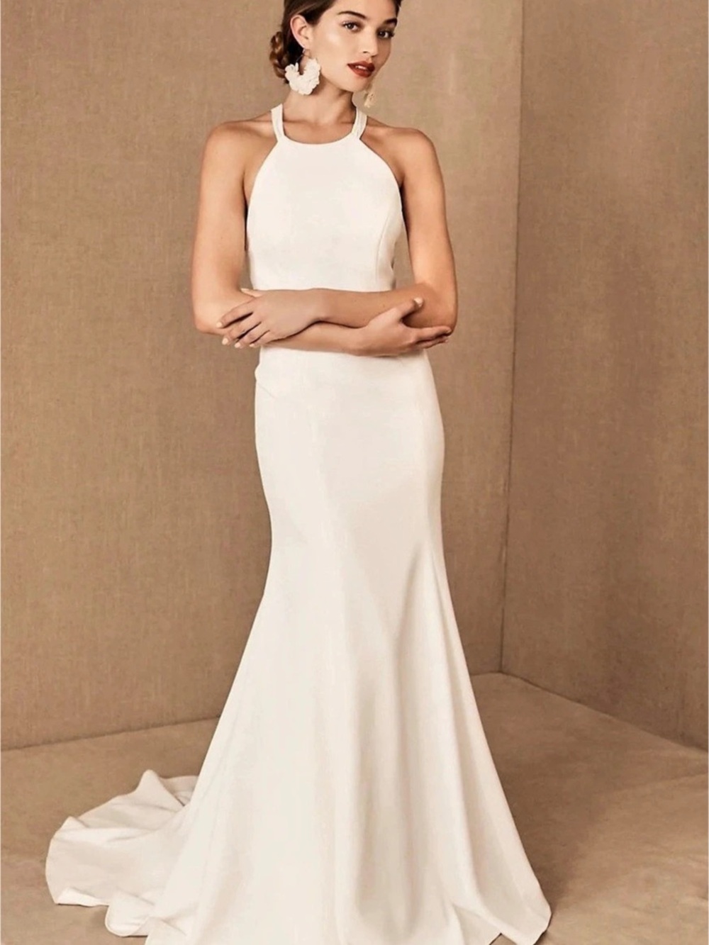Jenny by Jenny Yoo - Shipley Halter Mermaid Wedding Gown